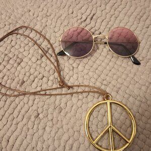 Lot of 2 hippie 60s accessories